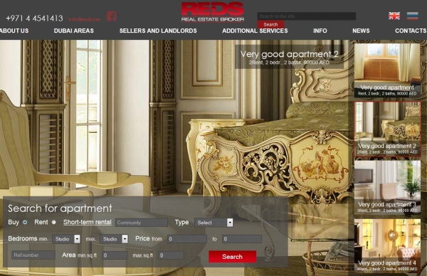 We have launched a new website for the Red&#039;s Real Estate